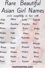 100+ Asian Baby Girl Names and Their Meanings