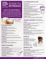 15 Pj's Coffee Nutrition Facts