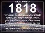 1818 Angel Number Meaning and Symbolism