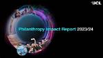 2023 Update on Philanthropy and Impact
