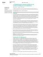A Comprehensive Review and Analysis