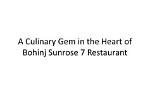 A Culinary Gem in the Heart of the Community
