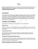 A Legacy of Advocacy and Justice