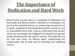 A Story of Success and Dedication
