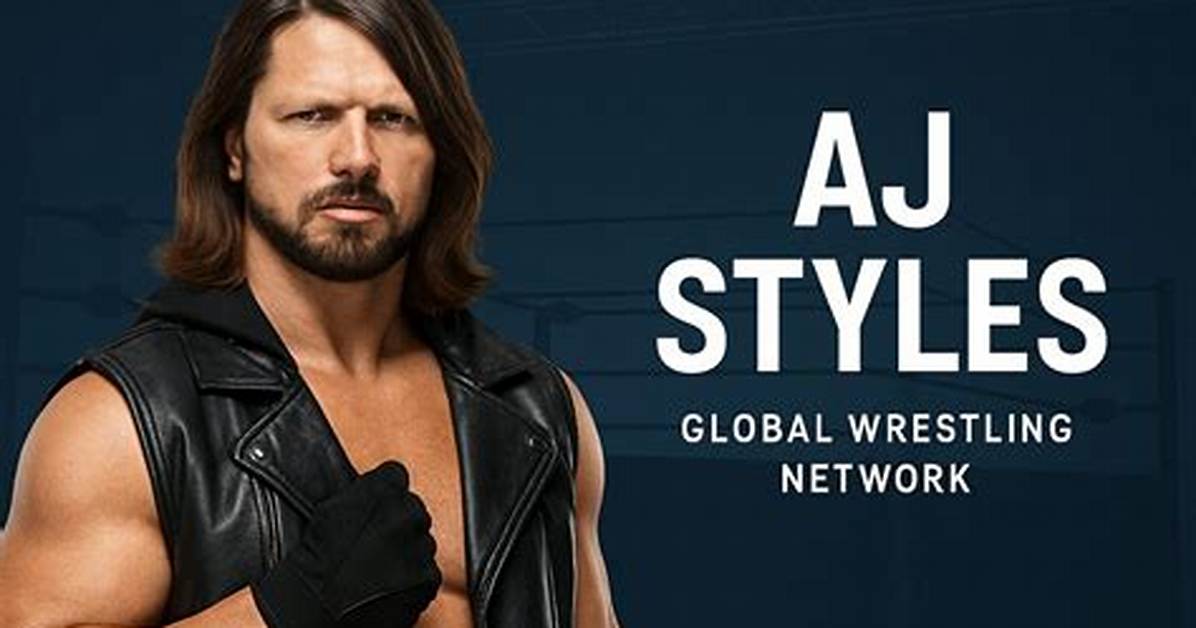 Aj Styles' Journey to Wrestling Supremacy