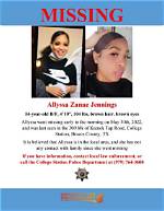 Allyssa Jennings Missing Case Comes to an End