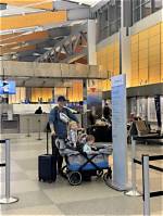 American Airlines Mother Struck by Stroller Tried Fitting Large Buggy