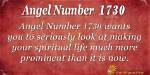 Angel Number 1730 Meaning: Focus on Spiritual Life