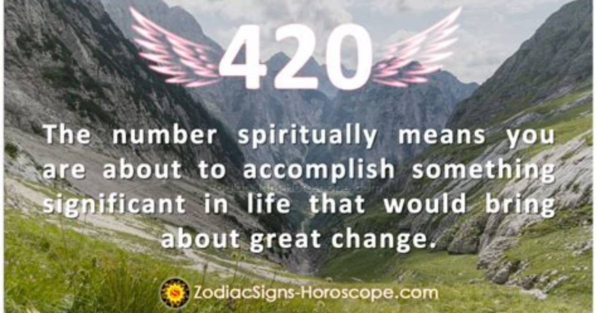 Angel Number 420