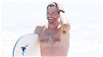 Ashton Kutcher Goes Shirtless as He Surfs: Photos Hollywood Life