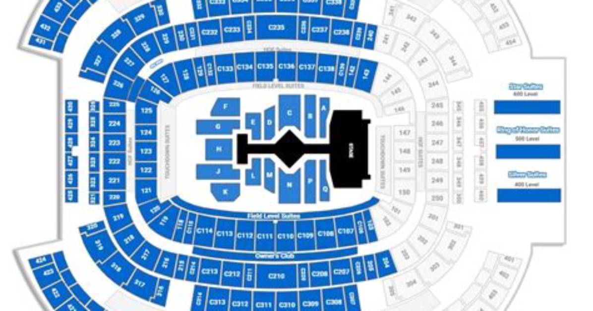 Att Stadium Seating Chart Taylor Swift