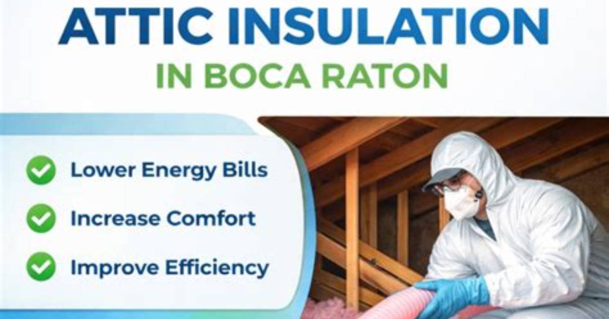 Attic Insulation Installation Experts in Boca Raton Fl