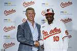 Baltimore Legend Adam Jones Signs a Ceremonial Contract to Officially Retire as an Oriole Before Bei