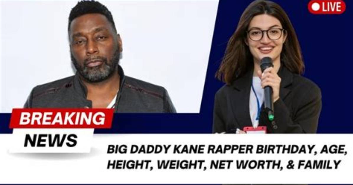 Big Daddy Kane (Rapper) - Age, Birthday, Bio, Facts, Family, Net Worth, Height & More ·