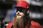 Brandon Marsh No Beard Looks: Why Does He Have Greasy Hair?