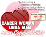 Cancer Woman Libra Man - an Interesting but Difficult Match