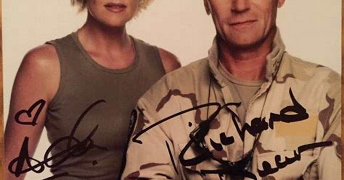 Captivating Duo: Amanda Tapping and Richard Dean Anderson Together