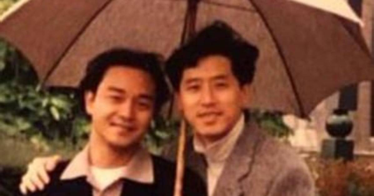 Daffy Tong and Leslie Cheung