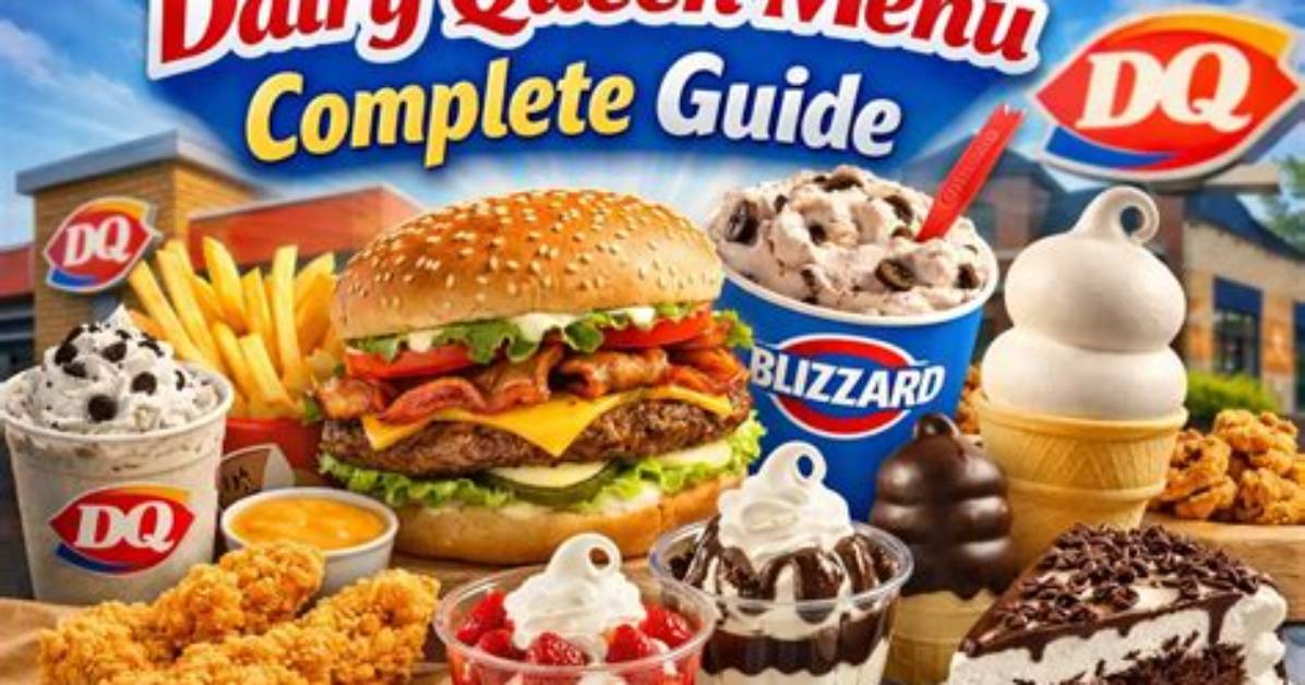 Dairy Queen Blizzard Menu: a Complete Guide to Irresistible Treats