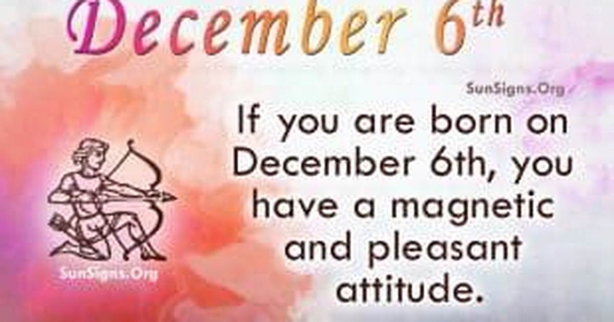 December 6 Famous Birthdays - Sunsigns. Org