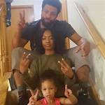 Deray Davis Children Bailey Davis and Brooke Davis and Family with Wife