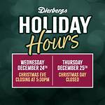 Dierbergs Holiday Hours Open & Close