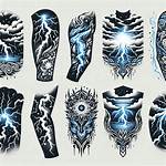 Discover the Captivating World of Lightning Tattoos