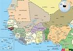 Discover the Intricate Map of West Africa Nations Unraveled