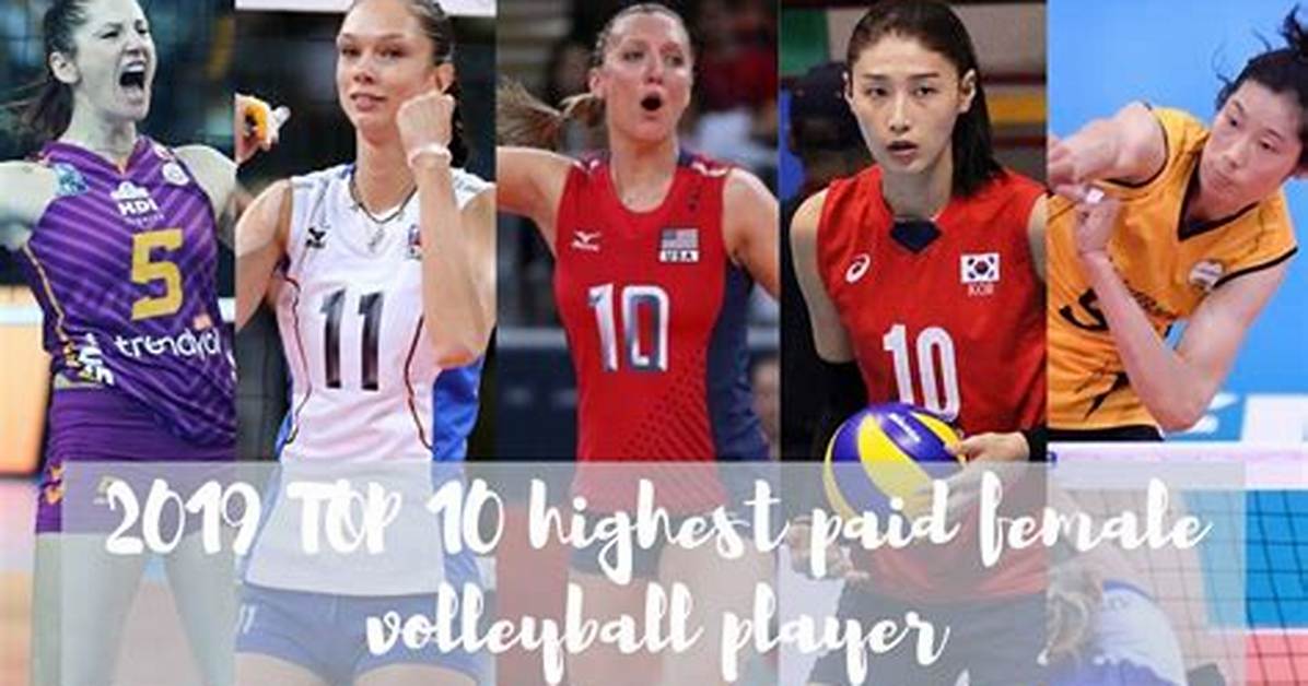 Discover the World's Best Paid Volleyball Players