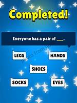 Everyone Has a Pair of ___. Popular Words: Answers