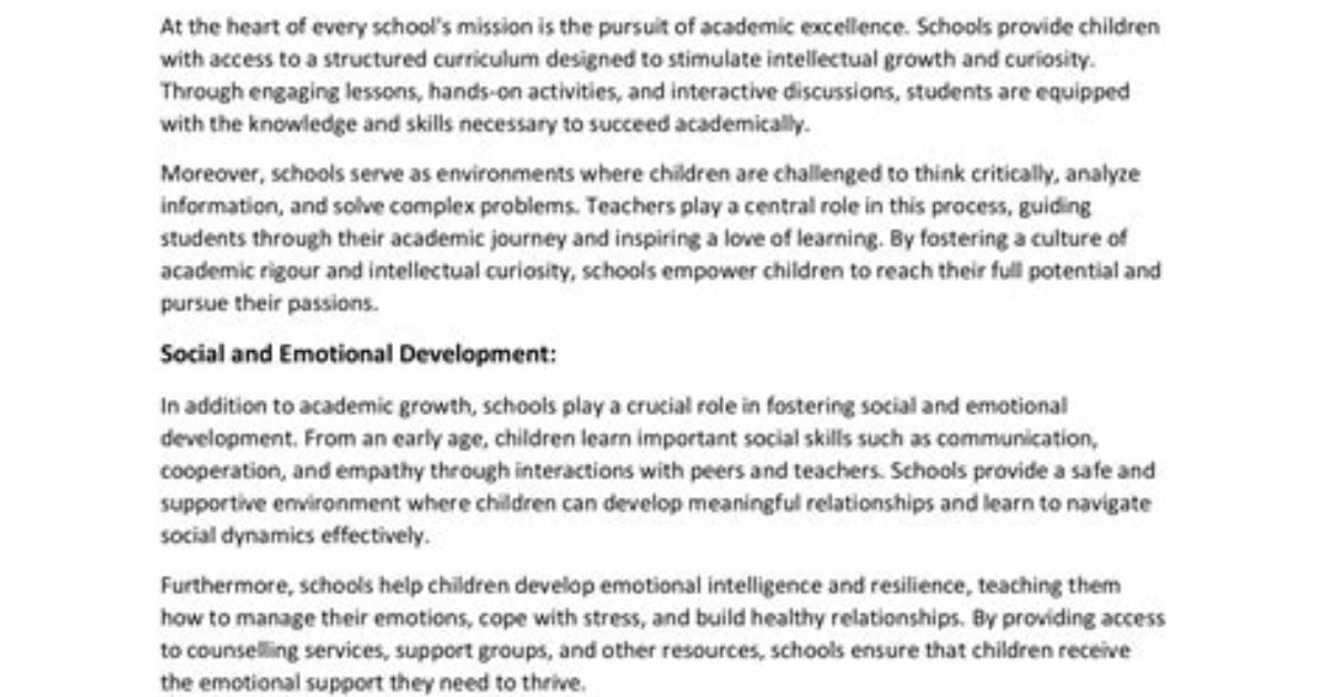 Exploring His Children's Lives and Impact