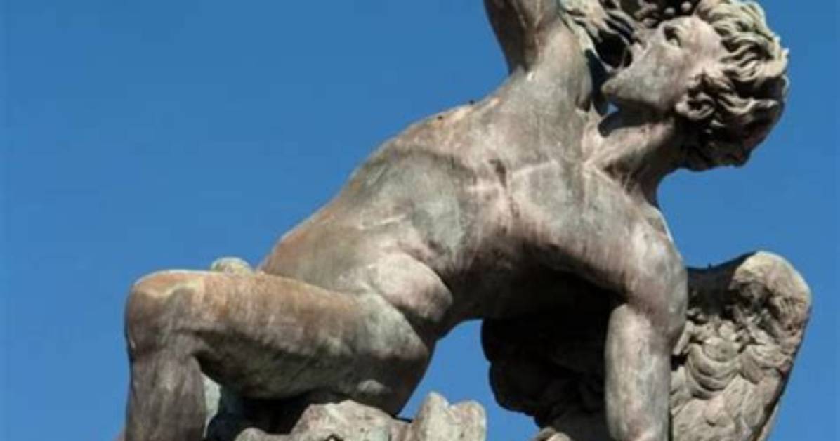 Exploring the Enigmatic Fallen Angel Statue in Russia