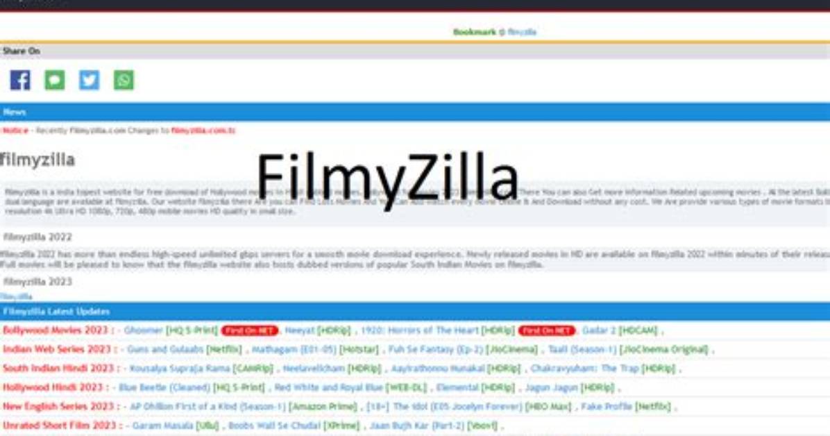 Filmyzilla Movies Download: the Ultimate Guide to 720P, 1080P, and 480P Movies