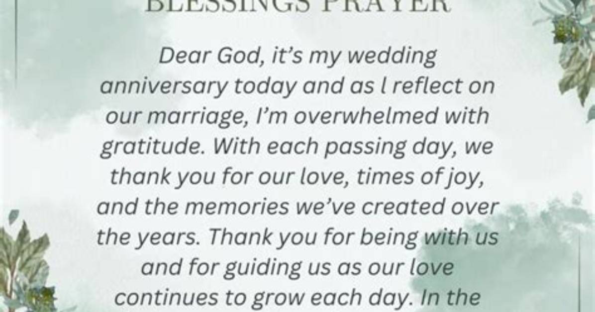 Finding Divine Connection Through Anniversary Prayer