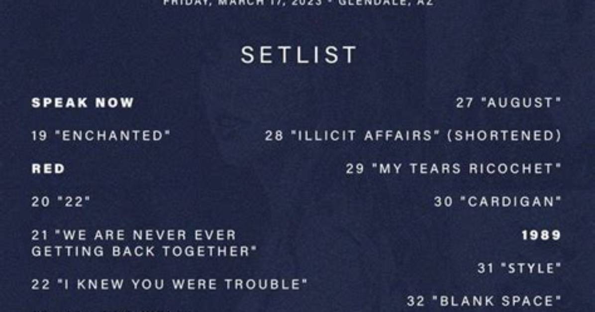 Gracie Abrams' Eras Tour Setlist Is the Perfect Intro to Taylor Swift's Set |