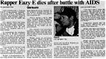 How Did Eazy E Die