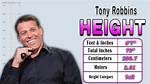 How Tall Is Tony Robbins