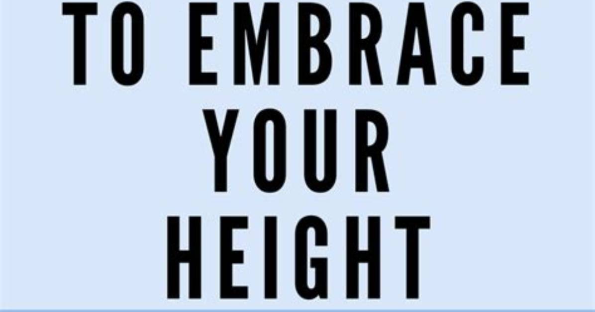How to Embrace Your Height Like April Love Geary