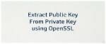 How to Extract Public Key from a X509 Certificate in Python?