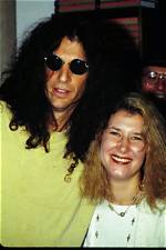 Howard Stern and Alison Burns
