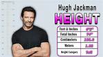 Hugh Jackman Height, Weight and Body Measurements ·