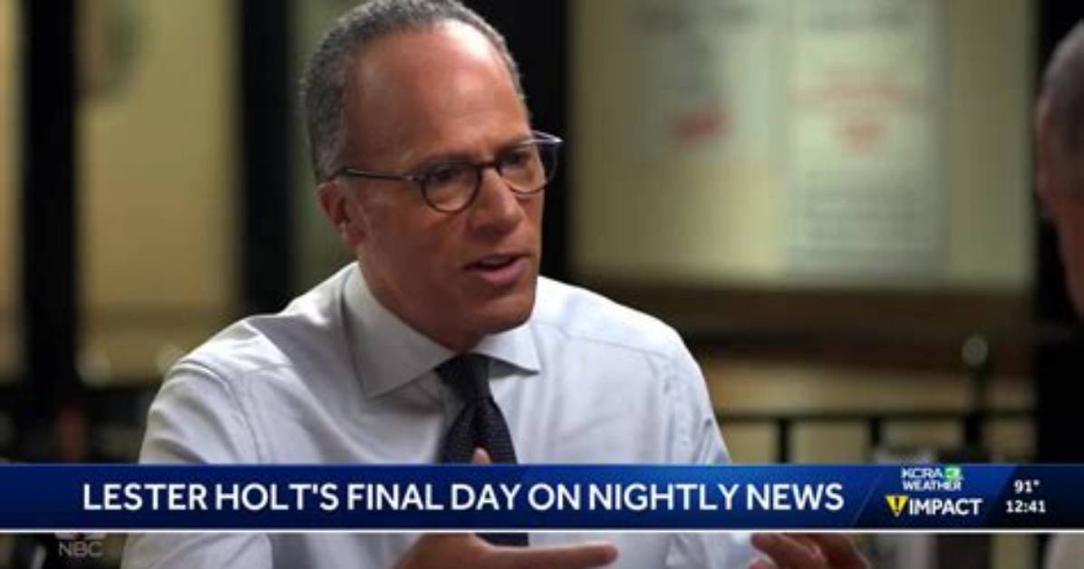 Is Lester Holt Sick? Here's What We Know About His Health