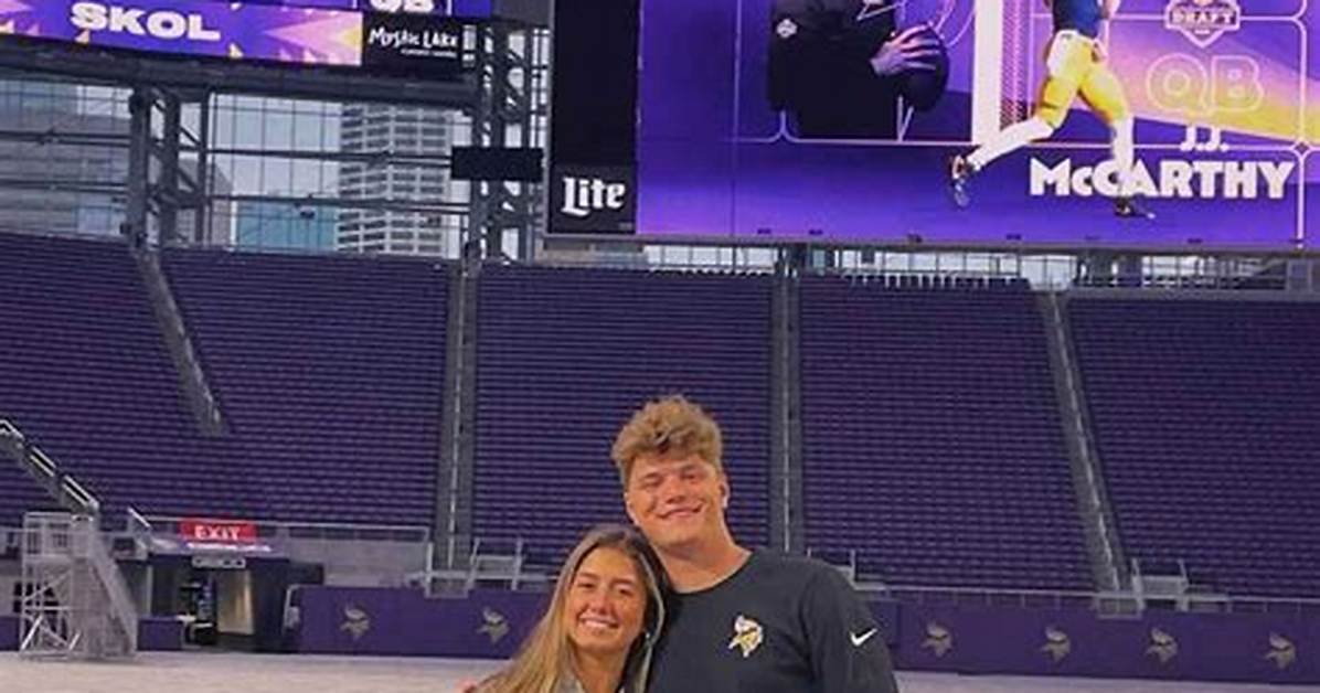 J. J. Mccarthys Girlfriend Katya Kuropas Goes Viral at Michigan Game