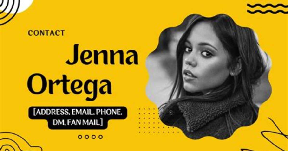 Jenna Ortega's Phone Number and Beyond