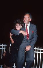 Joan Severance and Robin Leach