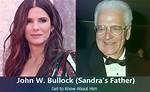 John W. Bullock: How Did Sandra Bullock's Father Die?
