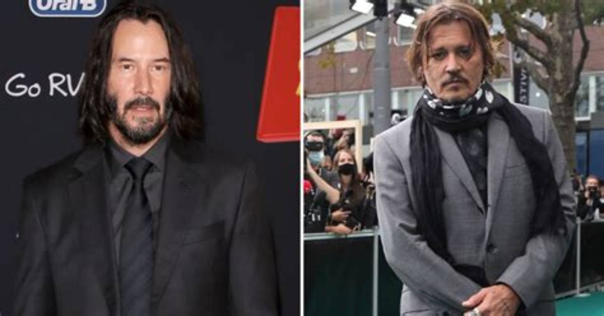 Keanu Reeves Once Said Johnny Depp Was Better Looking Than Him ·