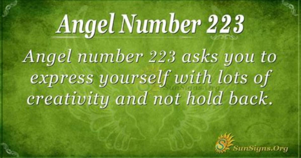 Keep Seeing 223 Angel Number? Do This Next ·