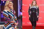 Kelly Clarkson Displays Dramatic Weight Loss in Gorgeous Figure-Hugging Leather Skirt