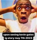 Kevin Gates Instagram Story Video the Talks Today ·